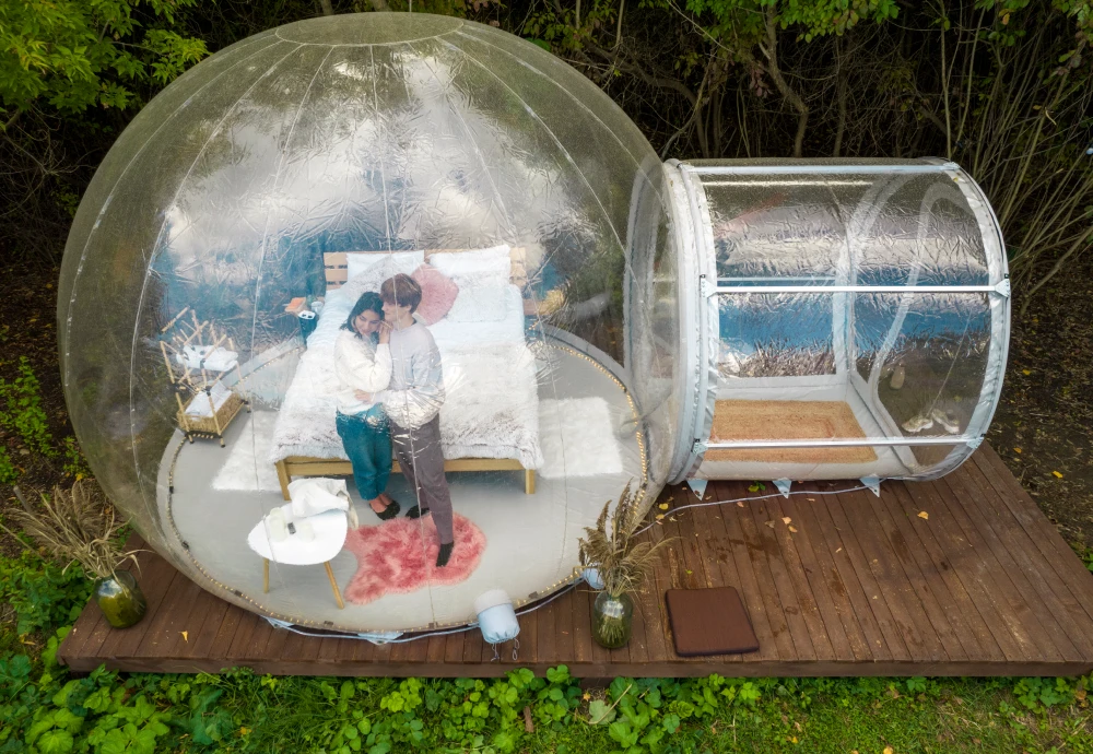 giant clear bubble tent